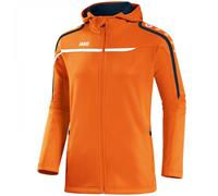 Jako Performance Hoodie Jako Jacket Women Hooded Performance Fluo Orange, Size L
