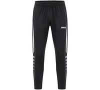 JAKO Power Men's Tracksuit Bottoms Polyester Trousers Black/White