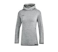 JAKO Premium Basics Women's Hooded Sweatshirt Grey Mottled 40