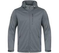 JAKO Premium Softshell Jacket, Size: L, Colour: Stone Grey