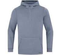 JAKO Pro Casual Zip Hoodie, Size: XL, Colour: Smokey Blue