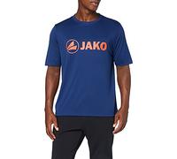 JAKO Promo Functional Shirt Men's Functional Shirt - Navy/Flame, XX-Large