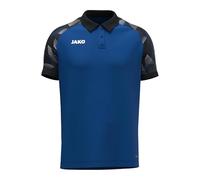 Jako Sonic Unisex Polo Shirt, Royal/Black, XXL