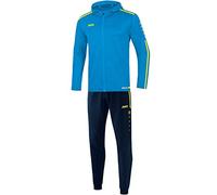 JAKO Striker 2.0 M9419 Men's Tracksuit Polyester with Hood Blue/Neon Yellow S