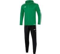 JAKO Striker 2.0 M9419 Men's Tracksuit Polyester with Hood Sports Green/White S