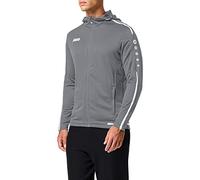 JAKO Striker 2.0 M9419 Men's Tracksuit Polyester with Hood, Stone Grey/White, 4XL