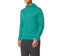 JAKO Striker 2.0 M9419 Men's Tracksuit Polyester with Hood, Turquoise/Anthracite, S