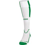 JAKO Stump Socks Lazio 3866, Multicoloured (White / Sport Green), 5 (43-46)