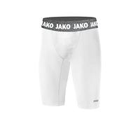 JAKO Tight Compression 2.0 Shorts Men's Shorts - White, M