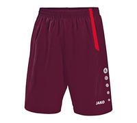 JAKO Turin Men's Sports Trousers, Mens, Turin Sports Trousers, 4462, Maroon/red, XL
