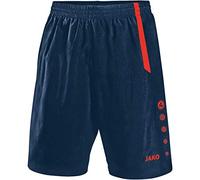 JAKO Turin Sport Pants Men's Sport Pants - Navy/Flame, Large