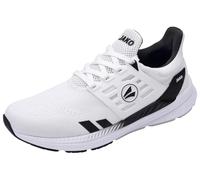 JAKO Unisex_Adult J-pr Smash Sports Shoe, White Jet Black, 12.5 UK