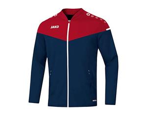 JAKO Unisex_Child Champ 2.0 Presentation Jacket, Marine/Chili Red, 128