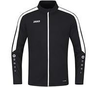 JAKO Unisex Kid's Power Polyester Jacket Training, Black, 152 (EU)
