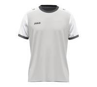 JAKO Unisex Dynamic Short Sleeve Jersey, Light Grey/White/Grey, S