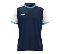 JAKO Unisex Dynamic Short Sleeve Jersey, Navy/White/Sky Blue, 3XL