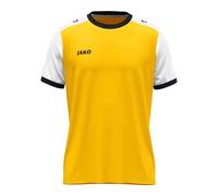 JAKO Unisex Dynamic Short Sleeve Jersey, Yellow/White/Black, XXL
