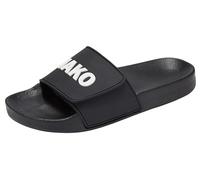 JAKO Unisex J-sl Lock Sandal, Jet Black White, 7.5 UK
