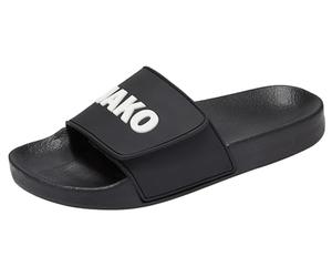 JAKO Unisex J-sl Lock Sandal, Jet Black White, 9.5 UK