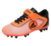 JAKO Unisex Kid's J-SFG Course Ev Soccer Shoe, Neon Orange Jet Black, 1.5 UK Child