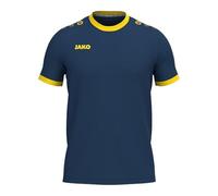 Jako Unisex One Short Sleeve Jersey, Navy/Citro, XXL