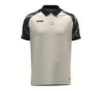 Jako Unisex Polo Shirt Sonic, Off White/Black, 3XL