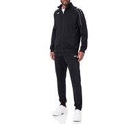 JAKO Unisex Polyester Classico Tracksuit, Black, L