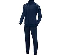 JAKO Unisex Polyester Classico Tracksuit, Navy, 4XL