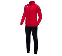 JAKO Unisex Polyester Classico Tracksuit, Red, 4XL
