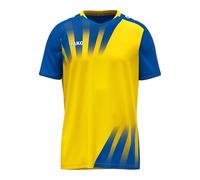 JAKO Unisex Vintage Short Sleeve Jersey, Yellow/Royal, S