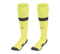 JAKO Unisex's Boca Socks, Bright Yellow/Anthracite, 4