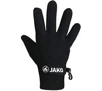 JAKO Unisex's FleeceGloves 1230 Gloves, Black, 9