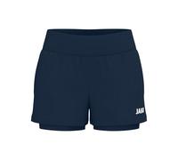 Jako Women's 2-in-1 Shorts One, Navy, 34