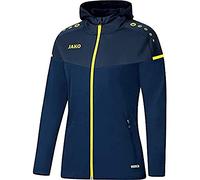 JAKO Women's Champ 2.0 Hooded Jacket, Citro/Citro Light, 40