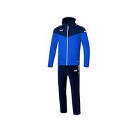 JAKO Women's Champ 2.0 Hooded Presentation Suit, Royal/Navy, 36