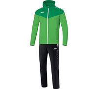JAKO Women's Champ 2.0 Hooded Presentation Suit, Soft Green/Sports Green, 44