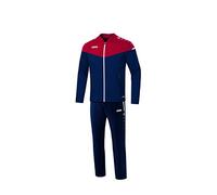 JAKO Women's Champ 2.0 Presentation Suit, Navy/Chilli Red, 38