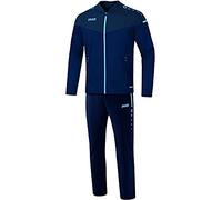 JAKO Women's Champ 2.0 Presentation Suit, Navy/Dark Blue/Sky Blue, 38