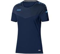 JAKO Women's Champ 2.0 t-shirt, navy/darkblue/skyblue, 36