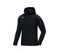 JAKO Women's Classico Hooded Jacket, Black, 44 (EU)