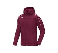 JAKO Women's Classico Hooded Jacket, Maroon, 38