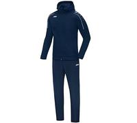 JAKO Women's Classico Met Capuchon Pr Tracksuit, Navy, EU 48