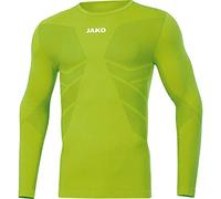 JAKO Women's Comfort 2.0 Women's Underwear Long Sleeve Jersey, Size 2XL, Neon Green