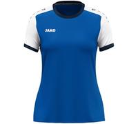 JAKO Women's Dynamic Short Sleeve Jersey, Royal/White/Navy, L