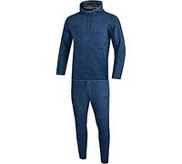 JAKO Women's Premium Basics Jogging Suit with Hood, Womens, Jogging suit, M9629, royal meliert, 34 (EU)