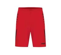 JAKO Women's Sporthose Challenge Sports Trousers, Red/Black, 38-40