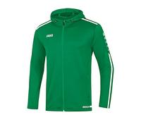 JAKO Women's Striker 2.0 Hooded Jacket, sportgrün/Weiß, 36 (EU)