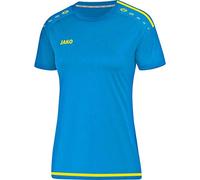 JAKO Women's Striker 2.0 Ka jersey, blue/neon yellow, 34