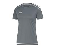JAKO Women's Striker 2.0 Ka jersey, stone gray/white, 34