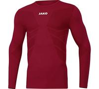 Jako Women's Underwear Long Sleeve Underwear Jersey, Medium, Wine Red